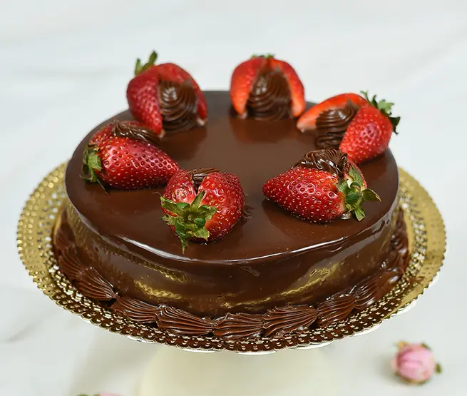 Torta Ganache de Morango