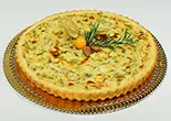 Quiche de Salsão com Palmito